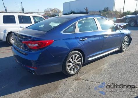 2015 Hyundai Sonata Sport from USA, damaged, VIN 5NPE34AF1FH120022